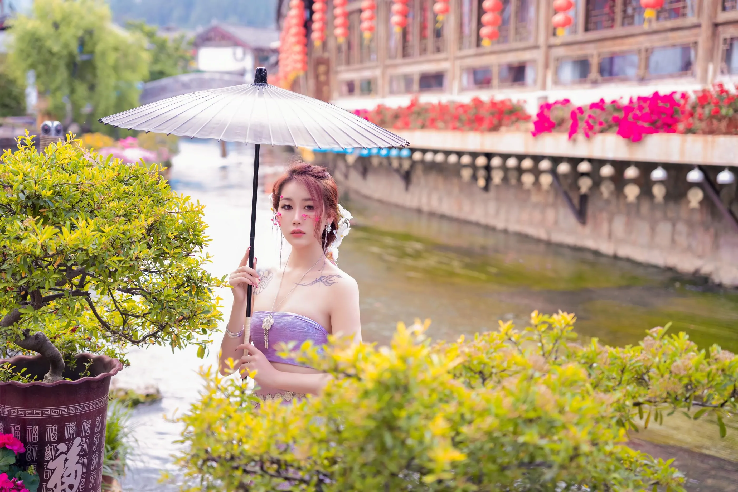 [YITUYU艺图语]2022.07.08 丽江古城再逃仙女 邓娃儿 [26P]插图2